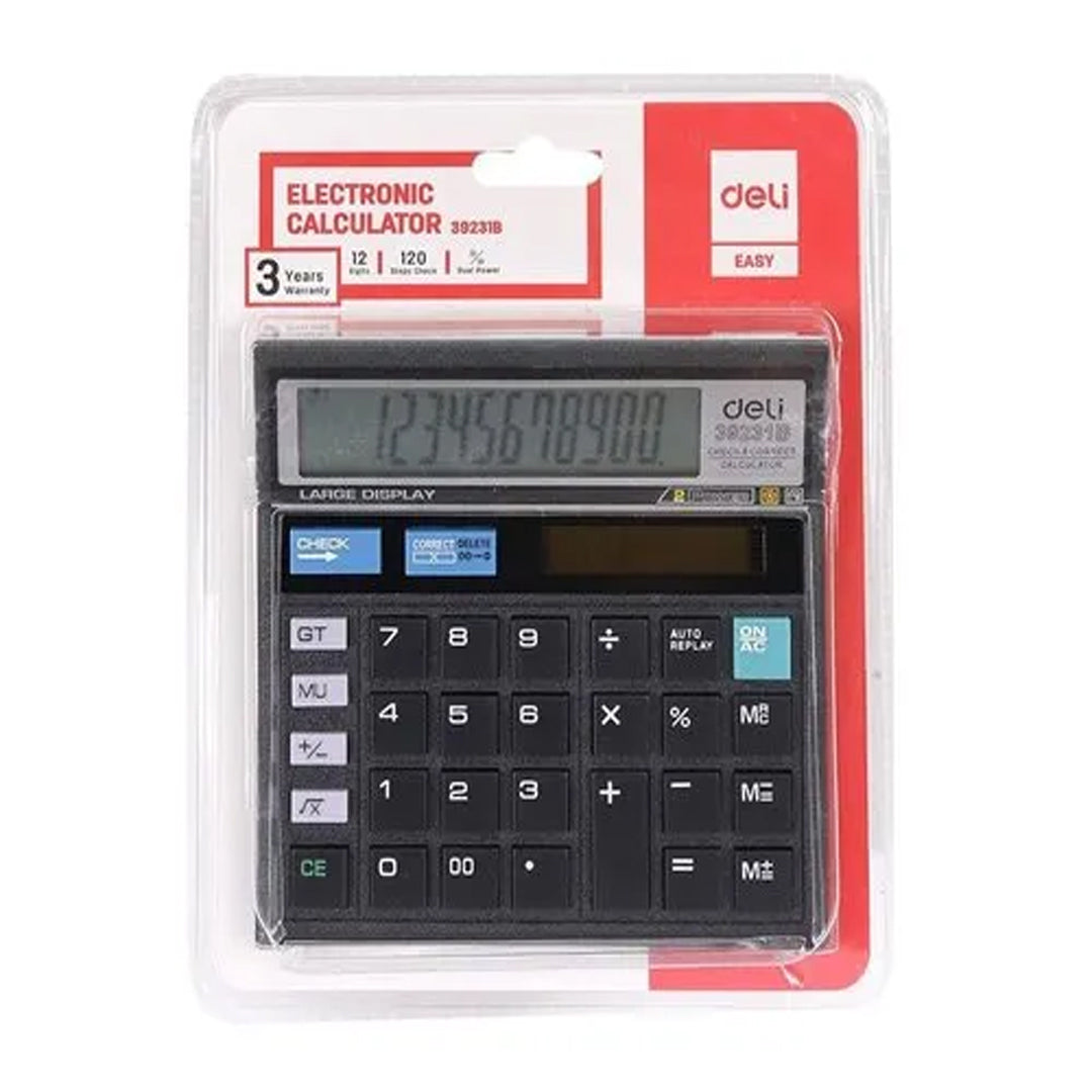 Deli Easy Electronic Calculator