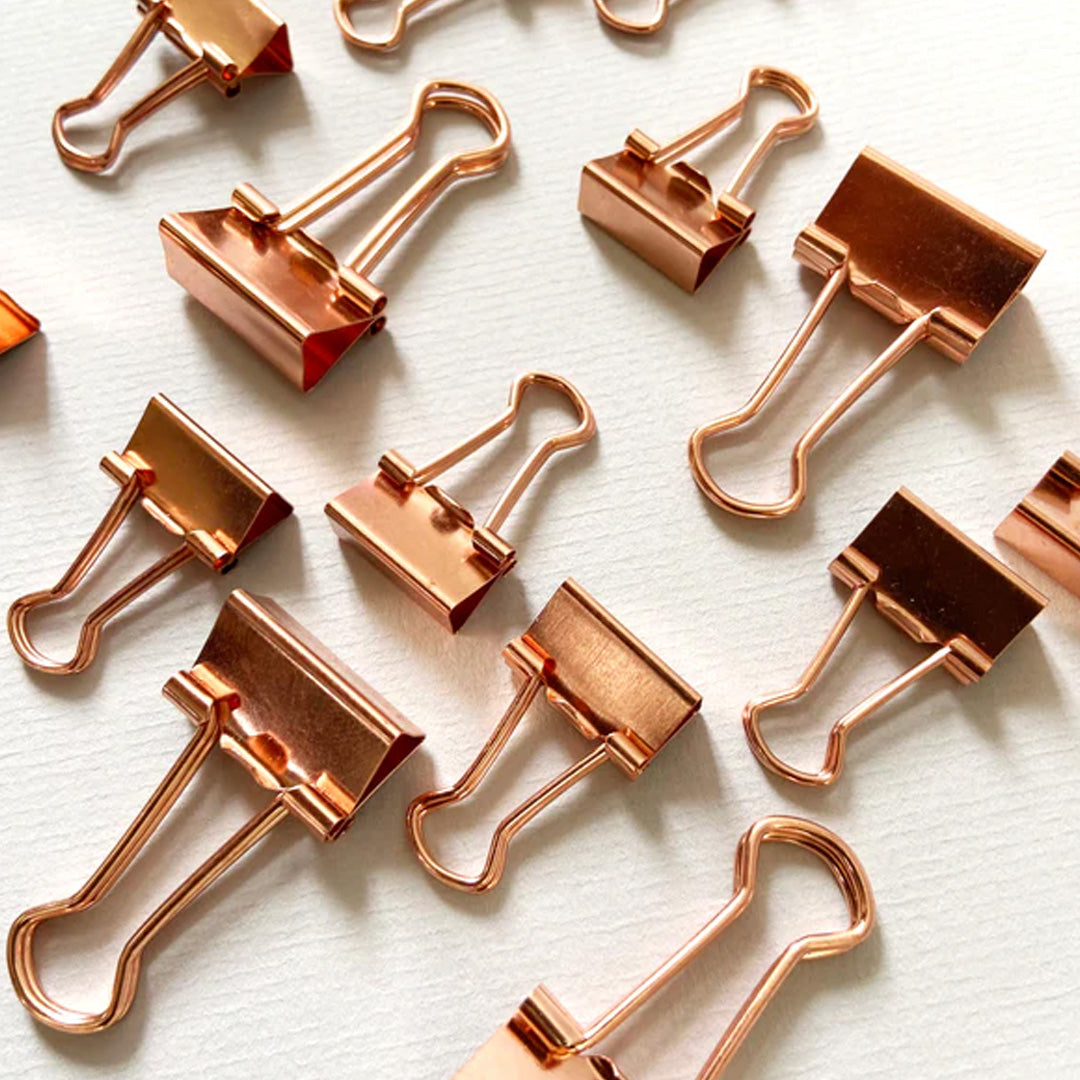 Deli Essentials Rose Gold Edition Desk Accessories Set