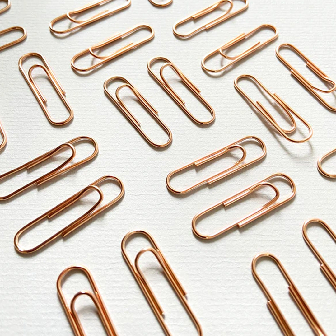 Deli Essentials Rose Gold Edition Desk Accessories Set