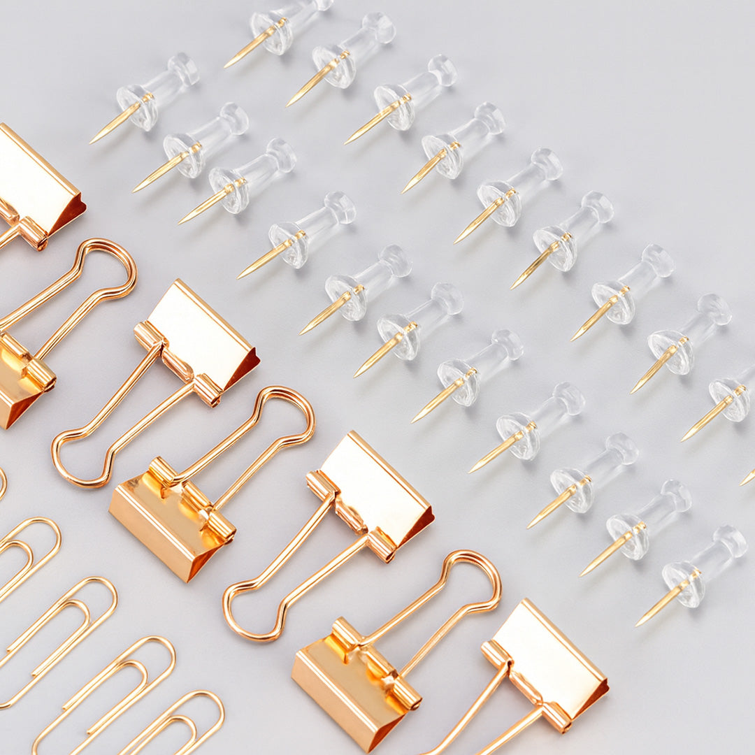 Deli Essentials Rose Gold Edition Desk Accessories Set