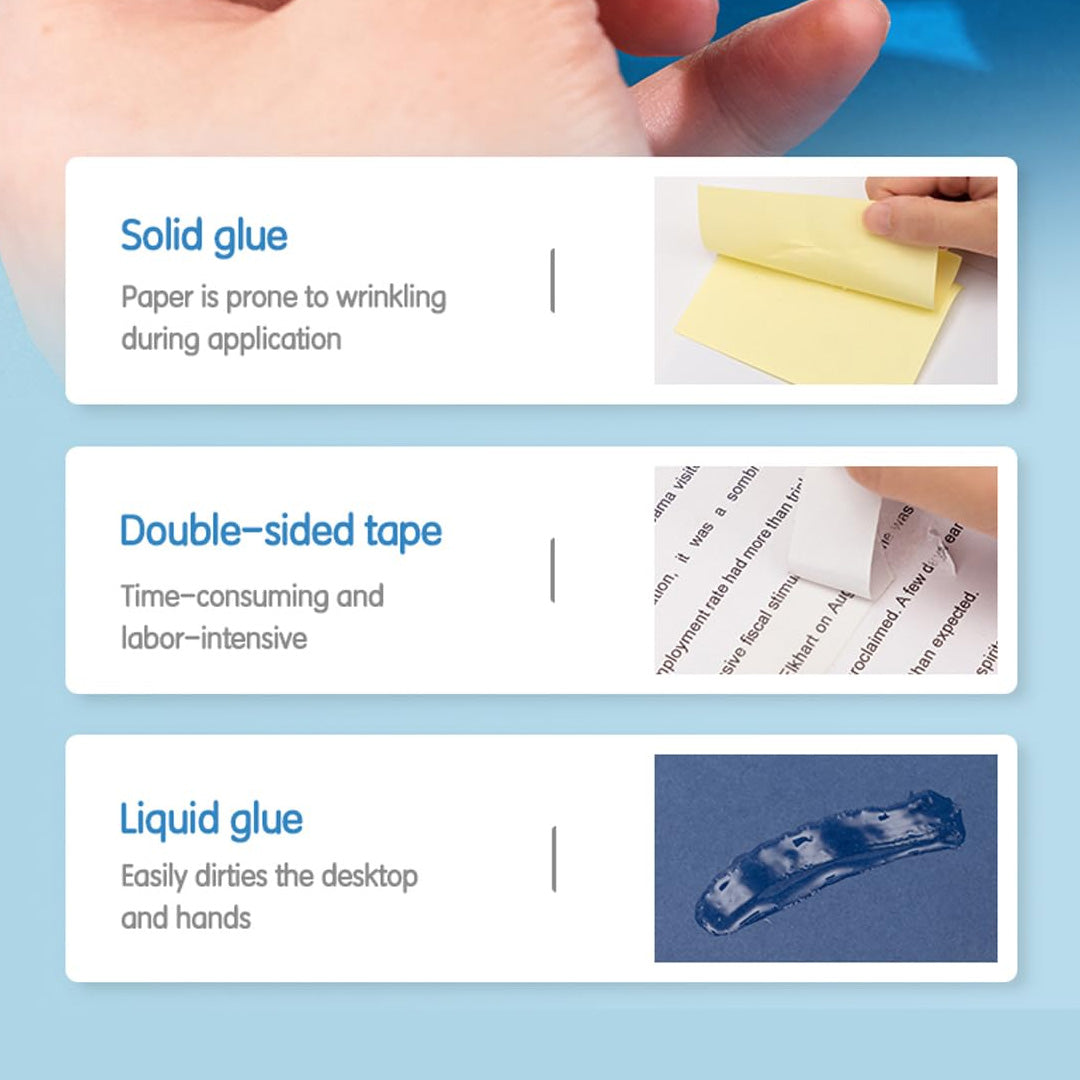 Deli Macaron Adhesive Roller Stick Up