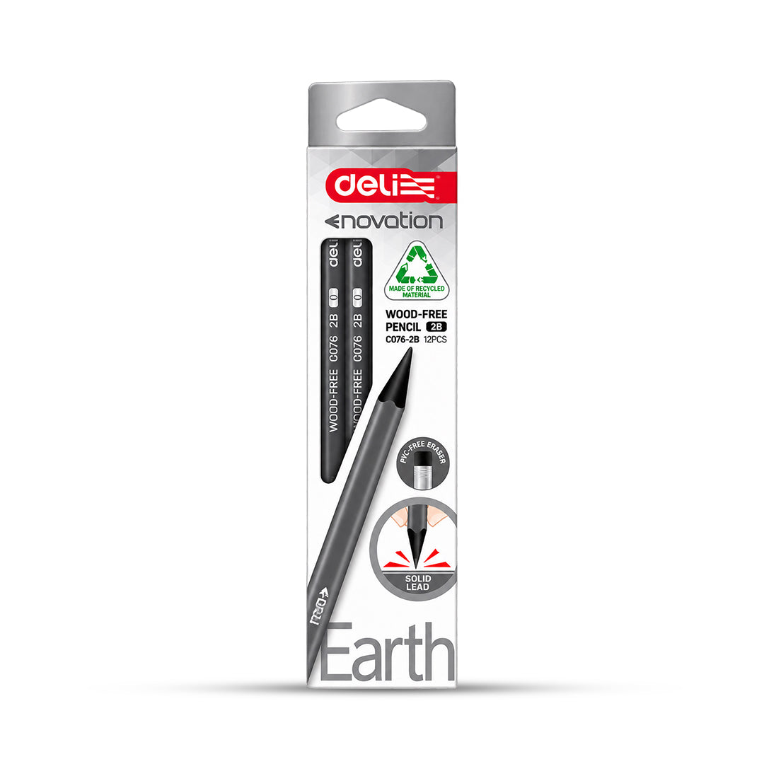 Deli Novation Wood Free Pencil Set