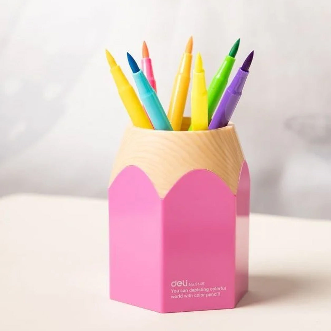 Deli Plastic Pen Stand