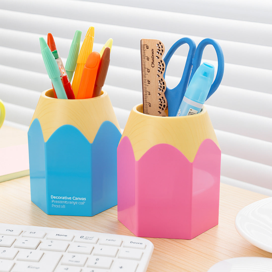 Deli Plastic Pen Stand