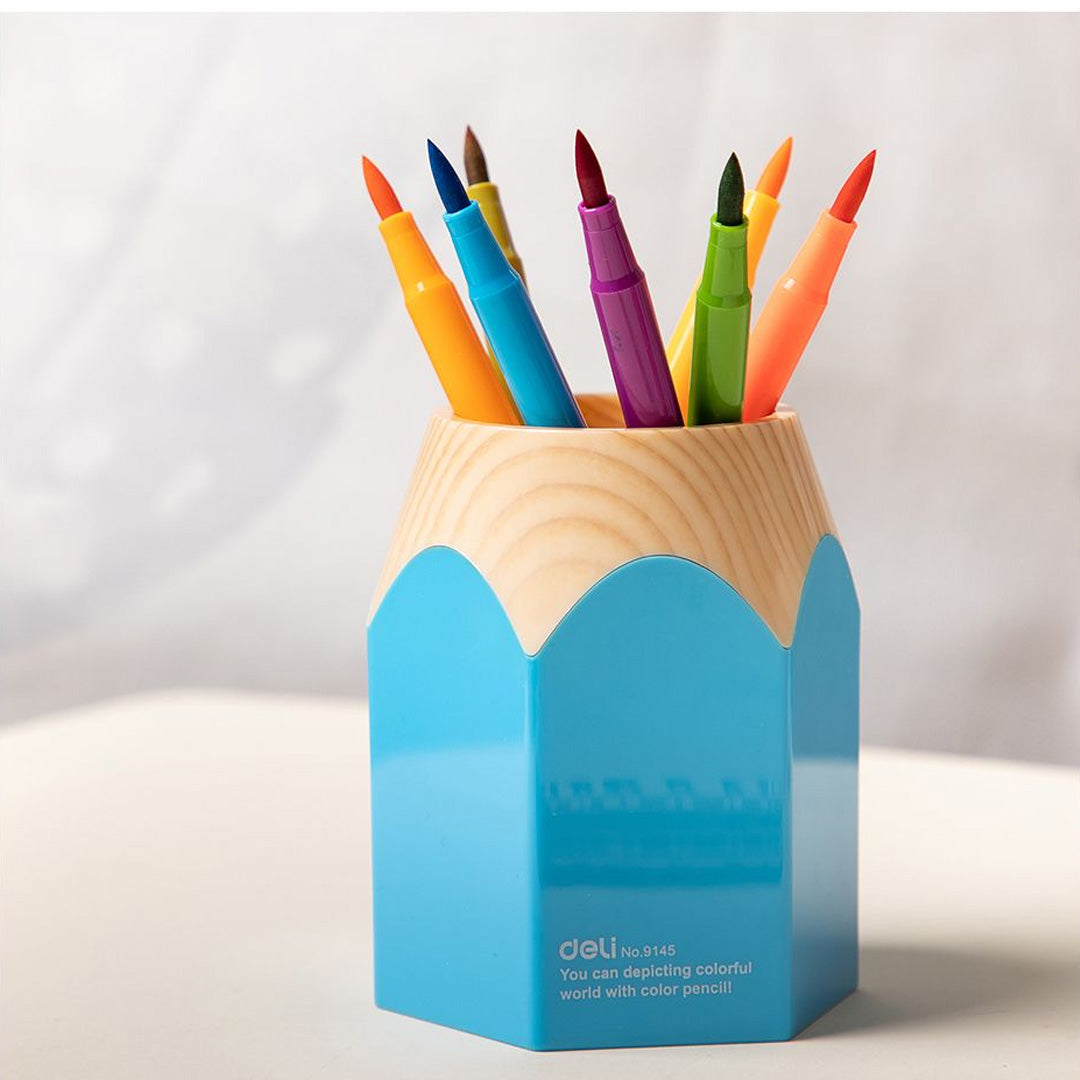Deli Plastic Pen Stand