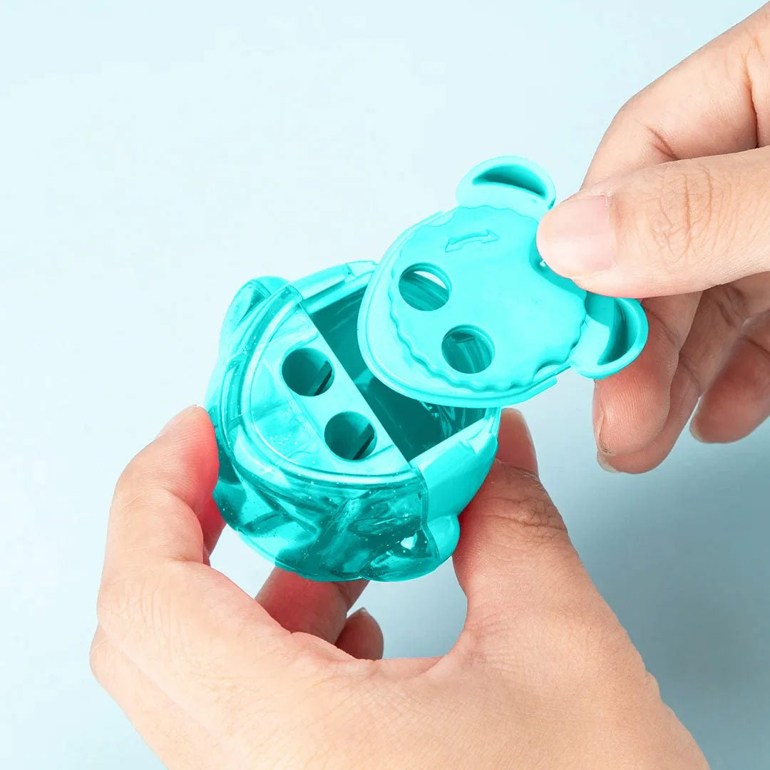 Deli Penguin Double Hole Sharpeners