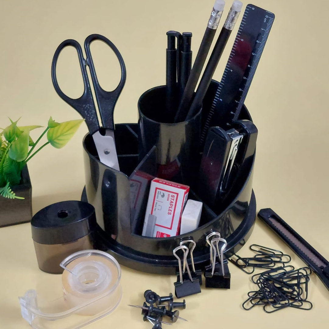 Deli Rotary Desk Organizer