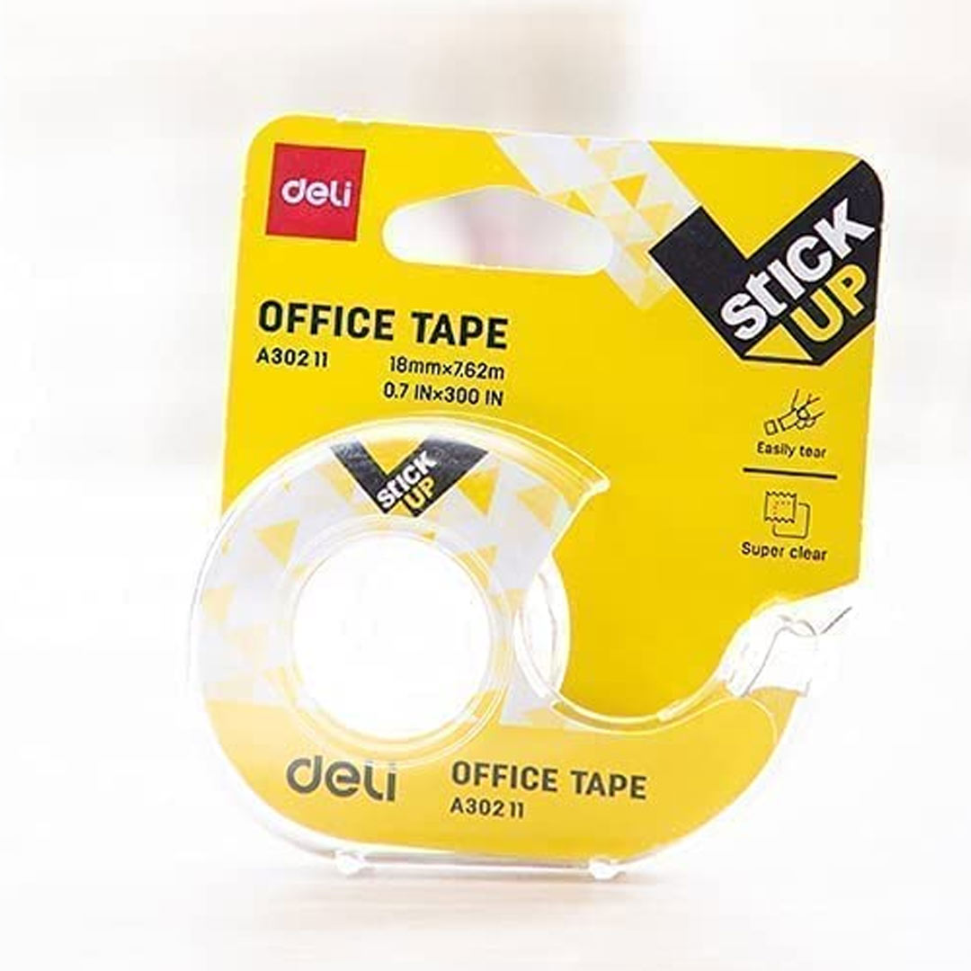 Deli Stick Up Office Clear Tape Dispenser