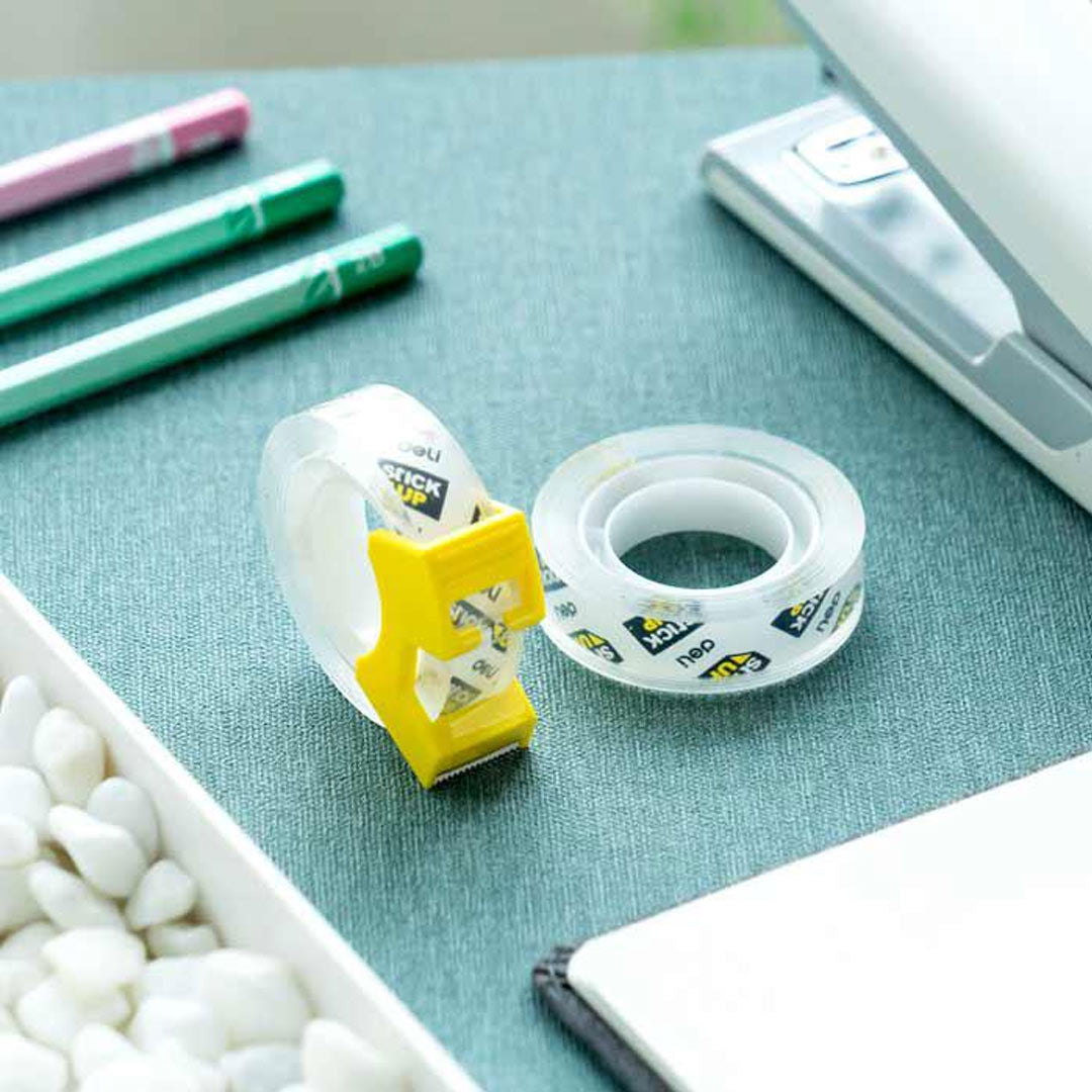 Deli Stick Up Office Clear Tape Dispenser