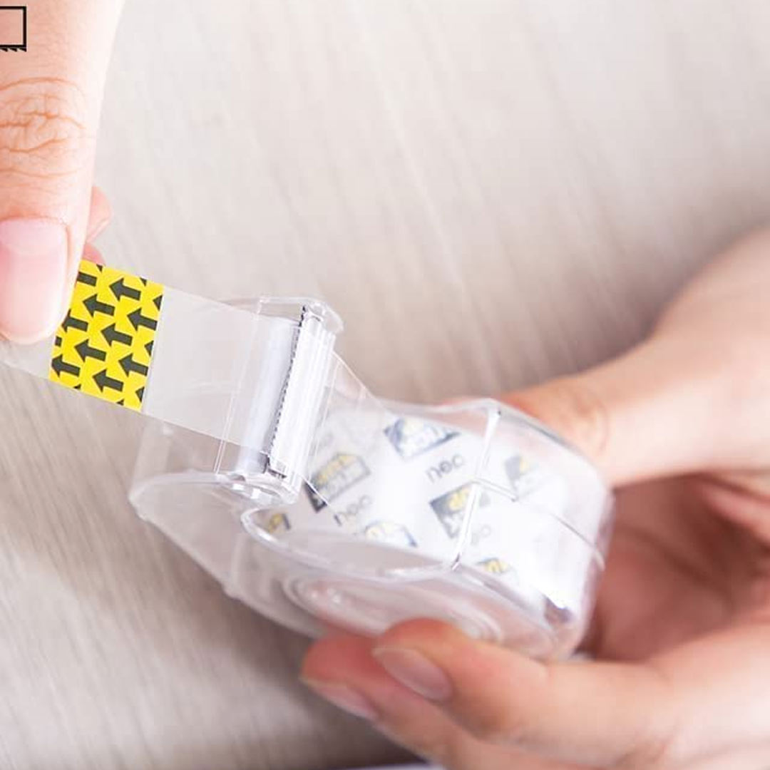 Deli Stick Up Office Clear Tape Dispenser