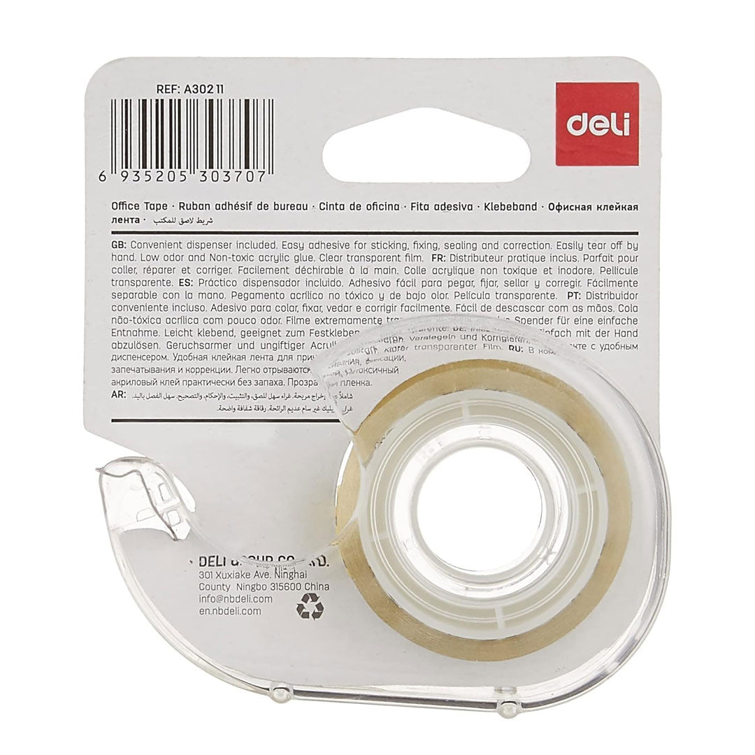 Deli Stick Up Office Clear Tape Dispenser