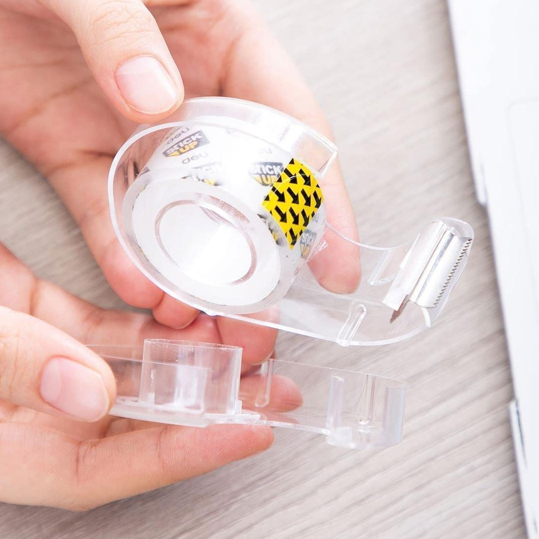 Deli Stick Up Office Clear Tape Dispenser