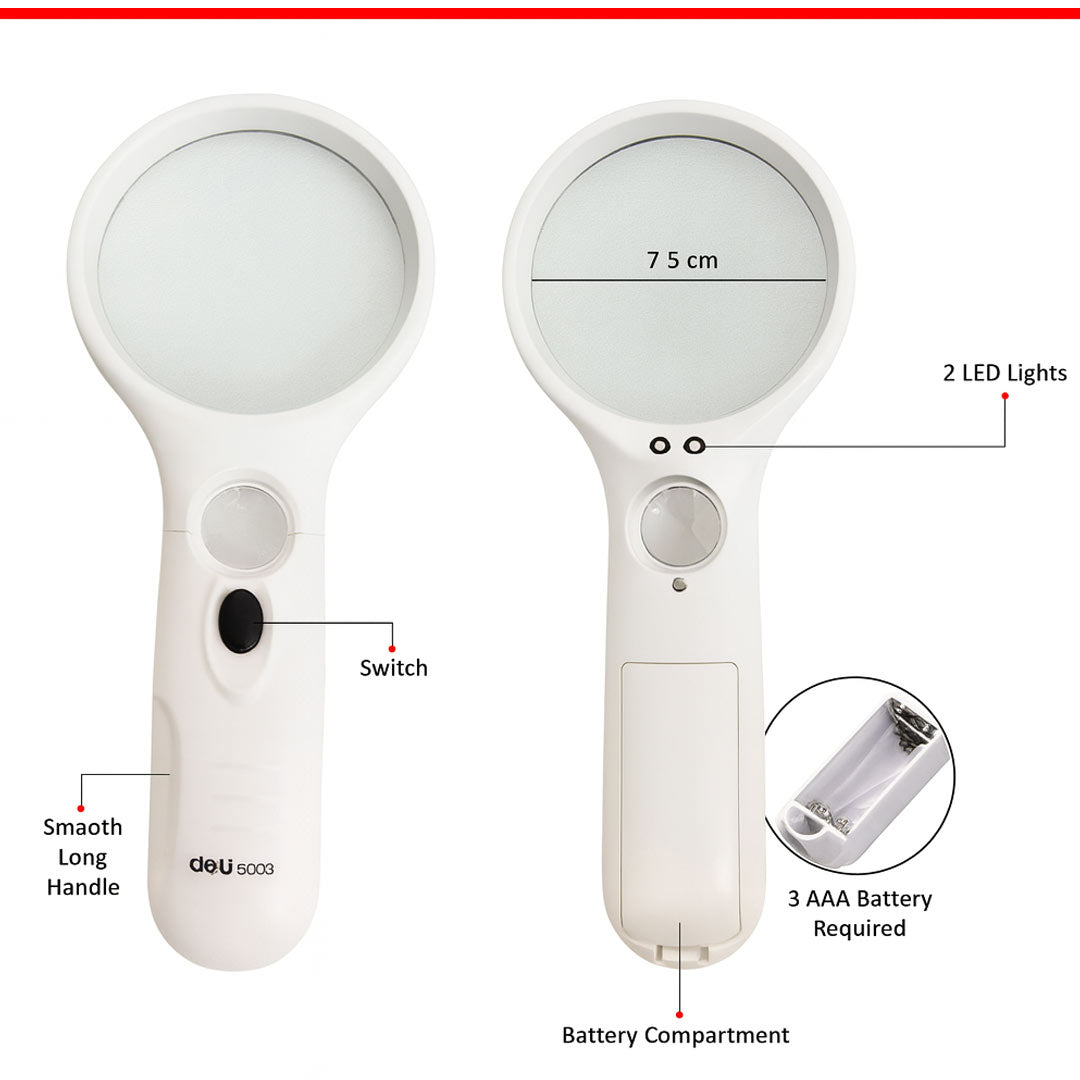 Deli 3X Magnifier