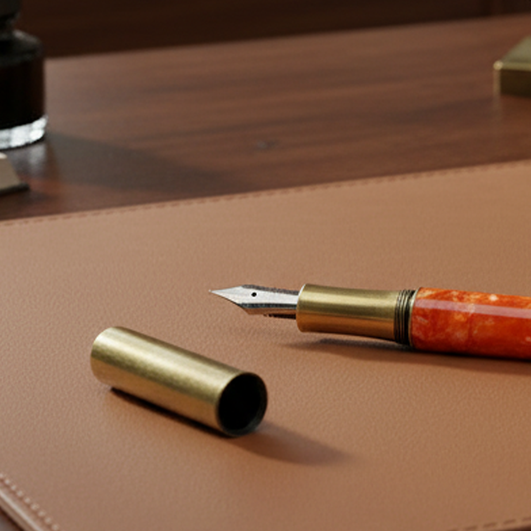Delike Submarine Bronze Cap Fountain Pen