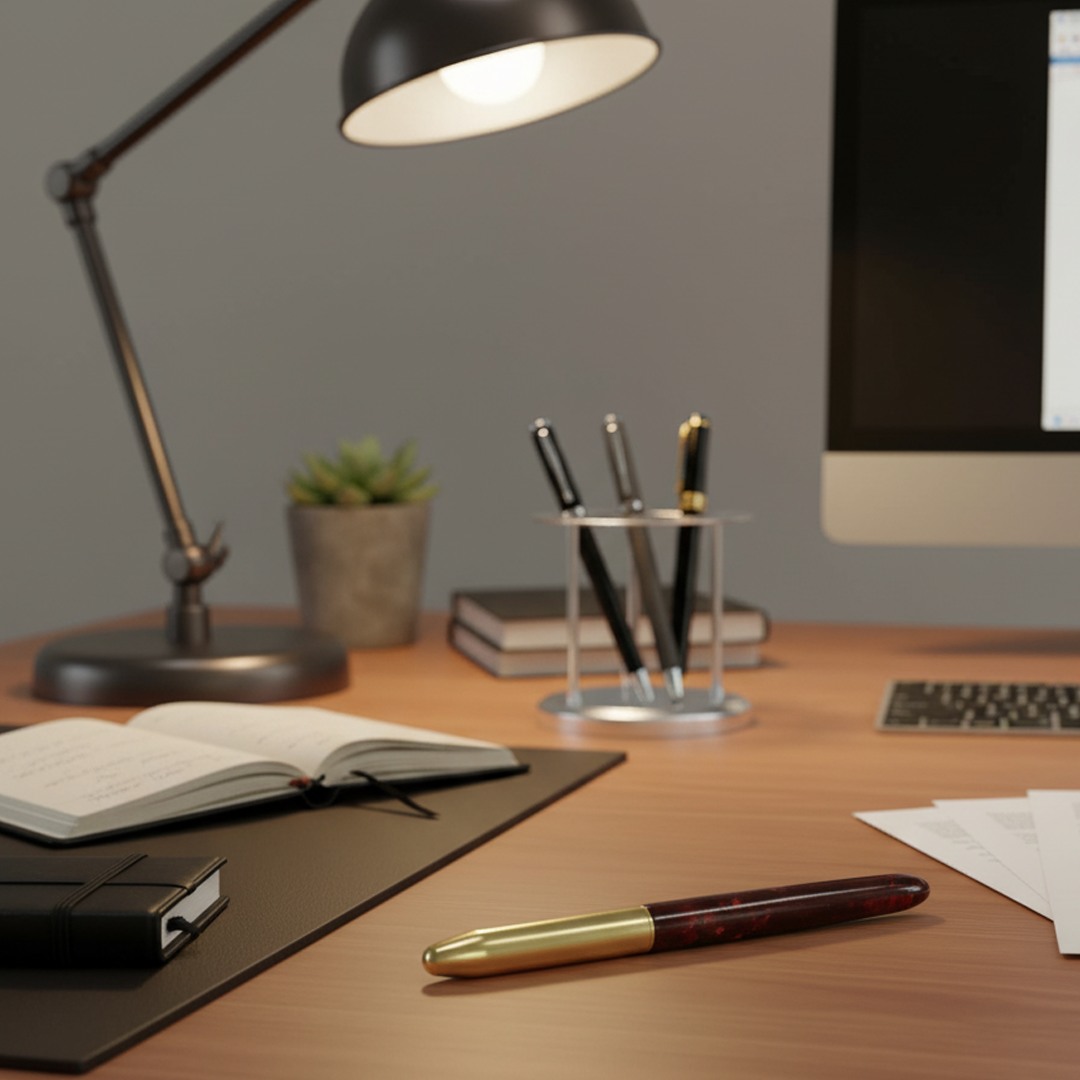 Delike Submarine Bronze Cap Fountain Pen