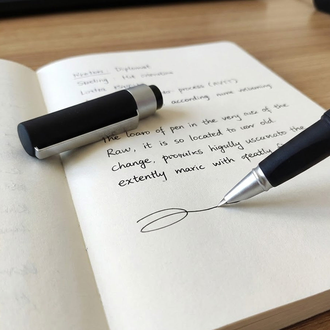 Diplomat Magnum Soft Touch Black Roller Ball Pen D90132747