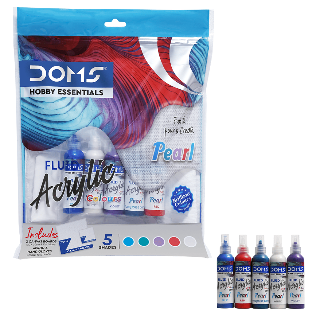 Doms Fluid Acrylic Colours
