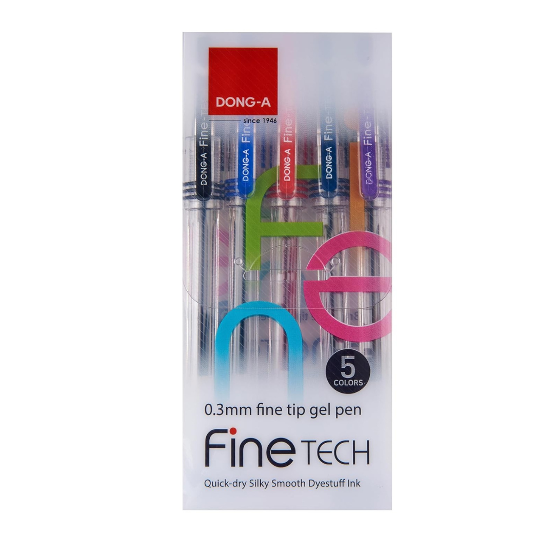 Dong-A Fine Tech N-0.3mm Gel Pen Set