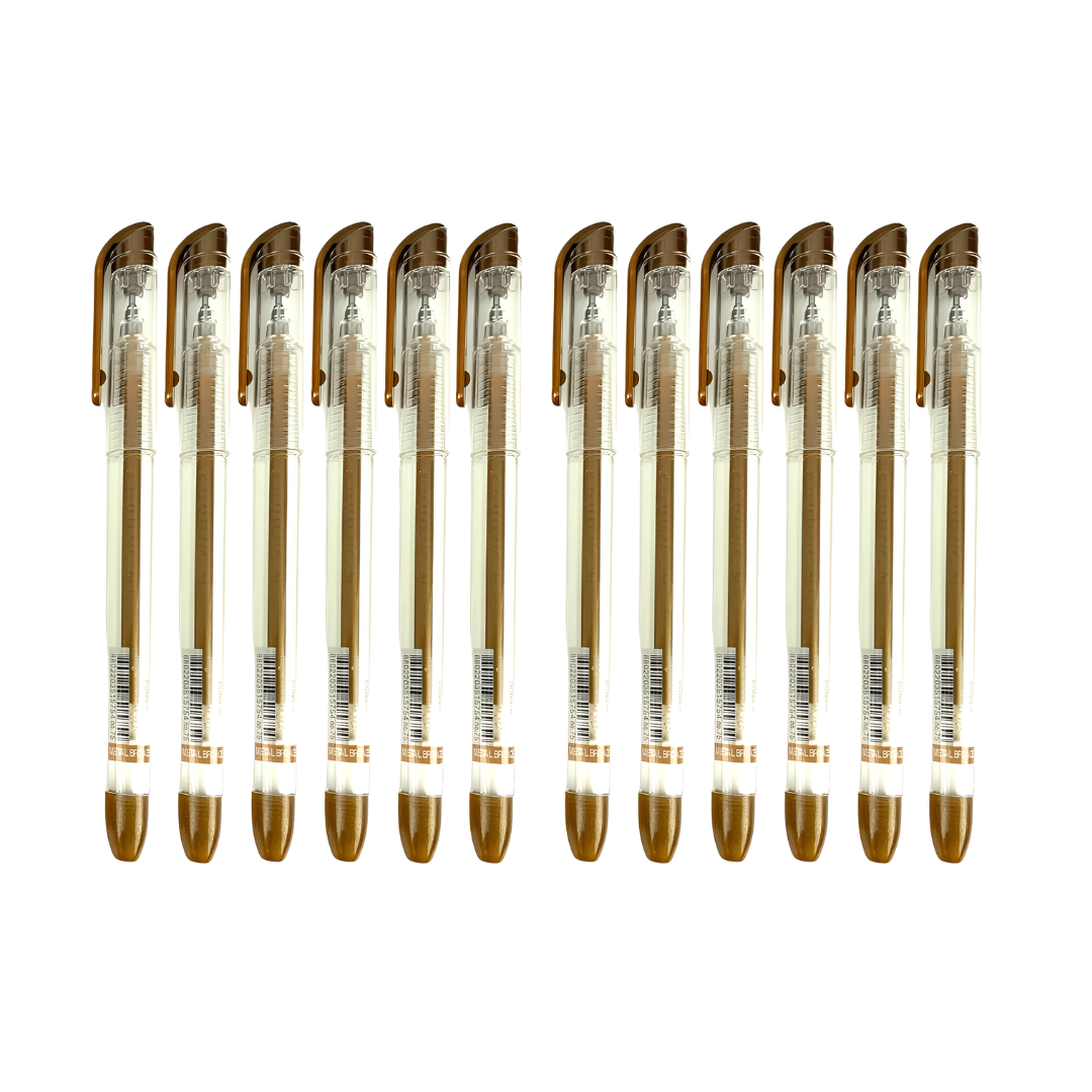 Dong-A 0.7mm Metallic Gel Pen Set