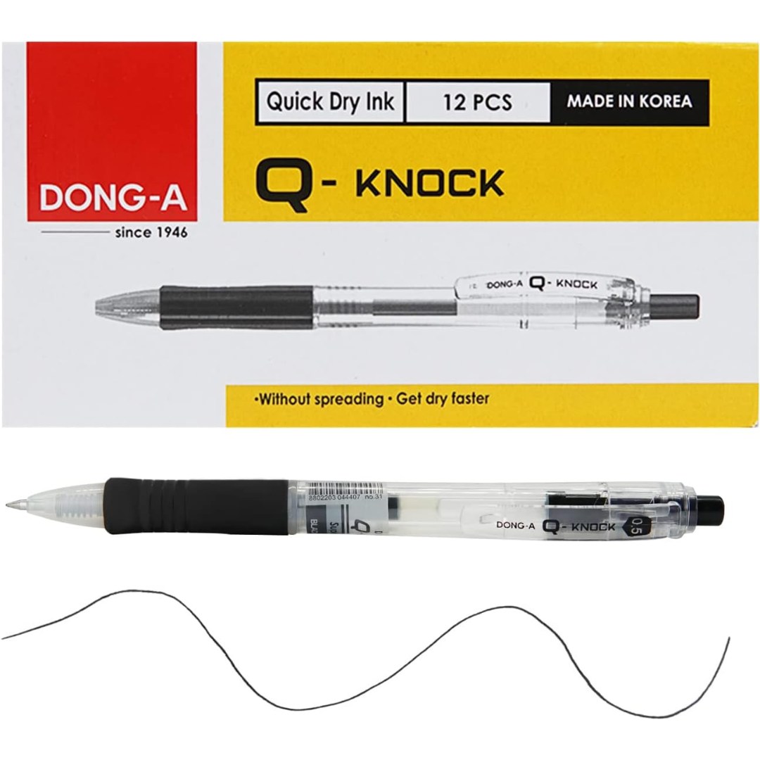 Dong-A Quick Drying 0.5mm Gel Pen Set