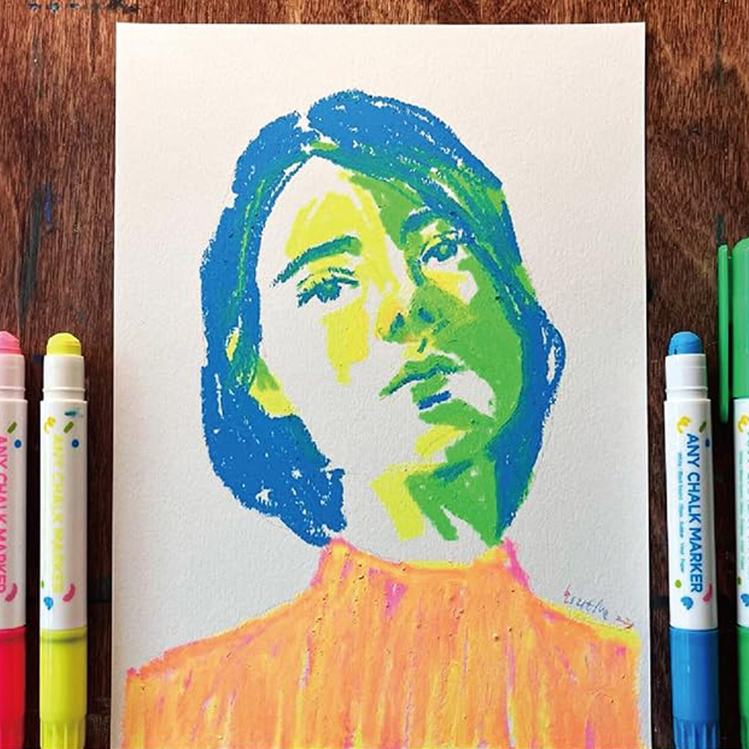 Dong-A Board & Glass Chalk Pen Marker Set