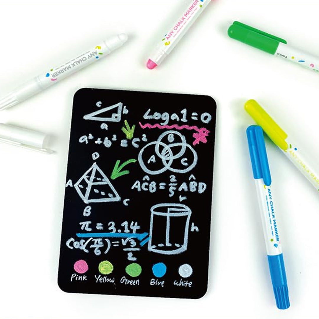 Dong-A Board & Glass Chalk Pen Marker Set