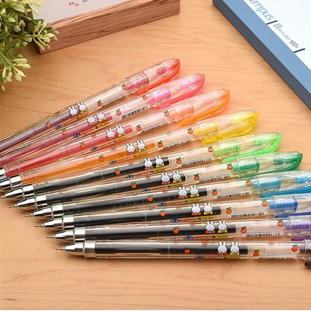 Dong-A Miffy Bunny Scented Rollerball Pens