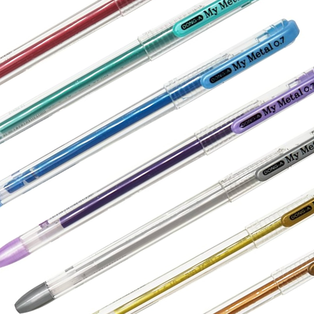 Dong-A My Metal 0.7mm Gel Pen Set