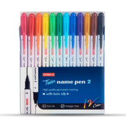 Dong-A Permanent Marker Dual Tip 1mm & 0.4mm Marker Set