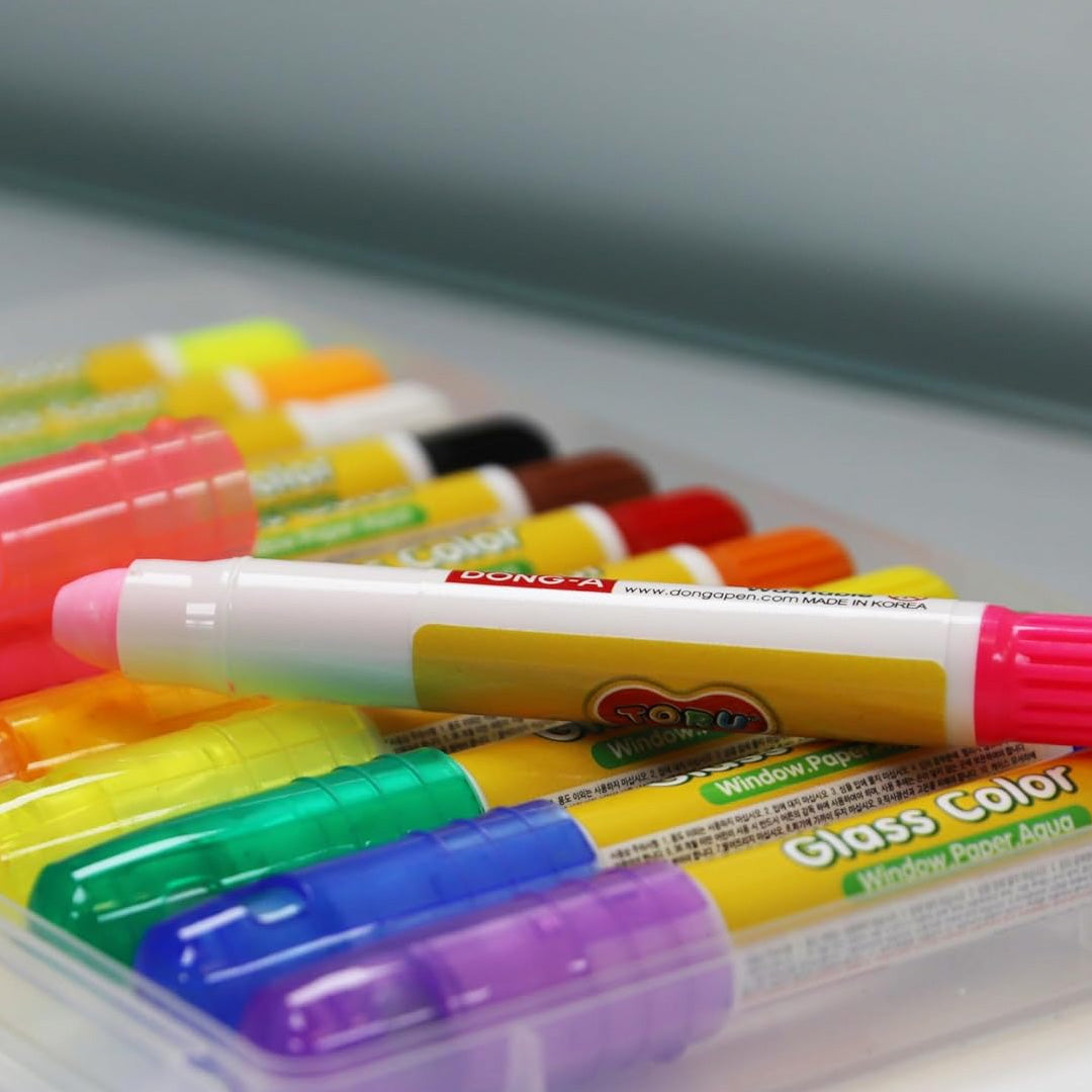 Dong-A Toru Jell Marker 6 Colour Set
