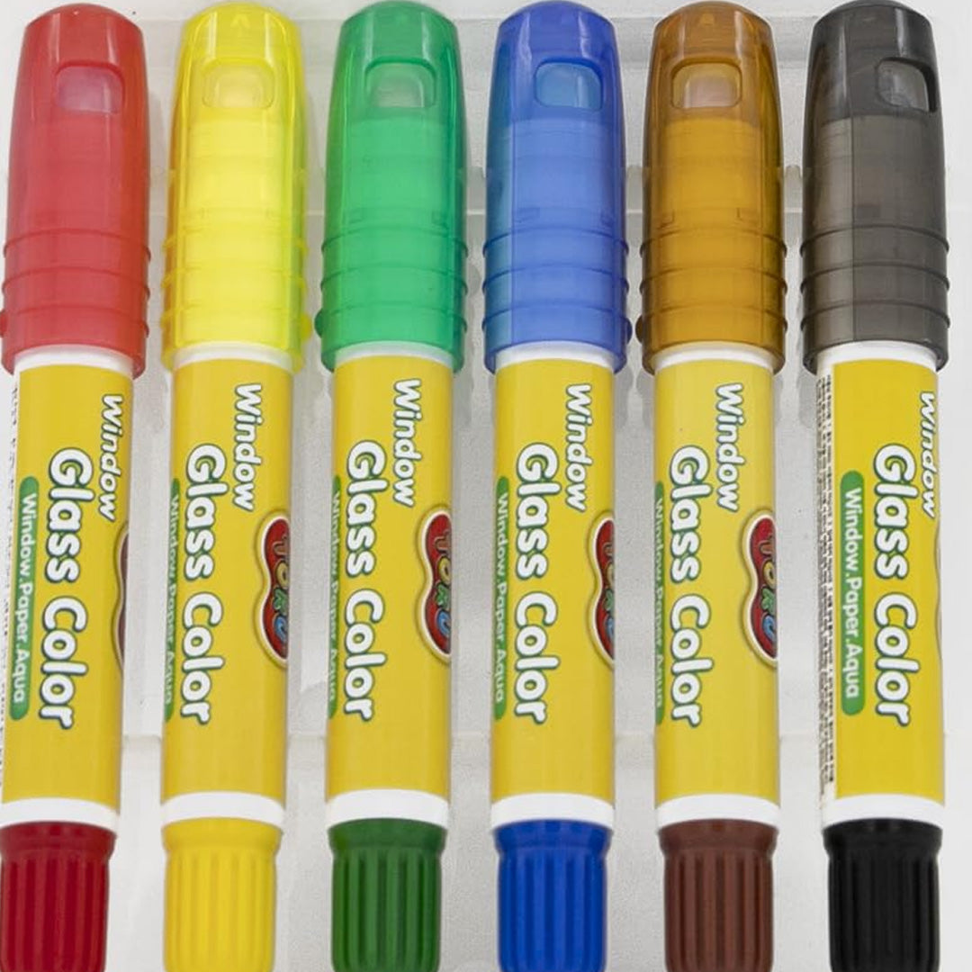 Dong-A Toru Jell Marker 6 Colour Set