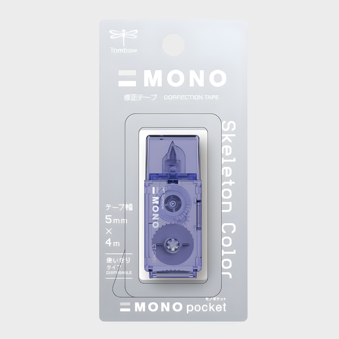 Tombow Mono Pocket Skeleton Color Correction Tape