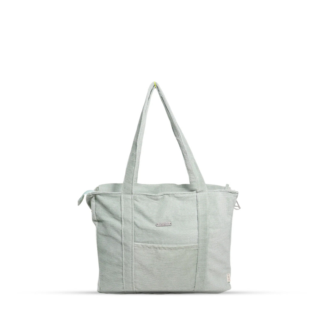 Ekatra Minimalist Corduroy Shoppers Tote
