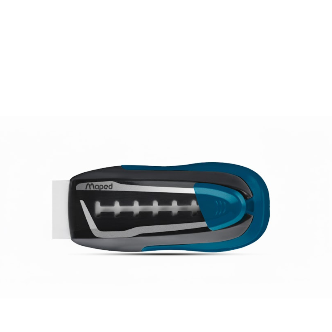 Maped Universal Gom Stick Eraser with Refillable Holder Box