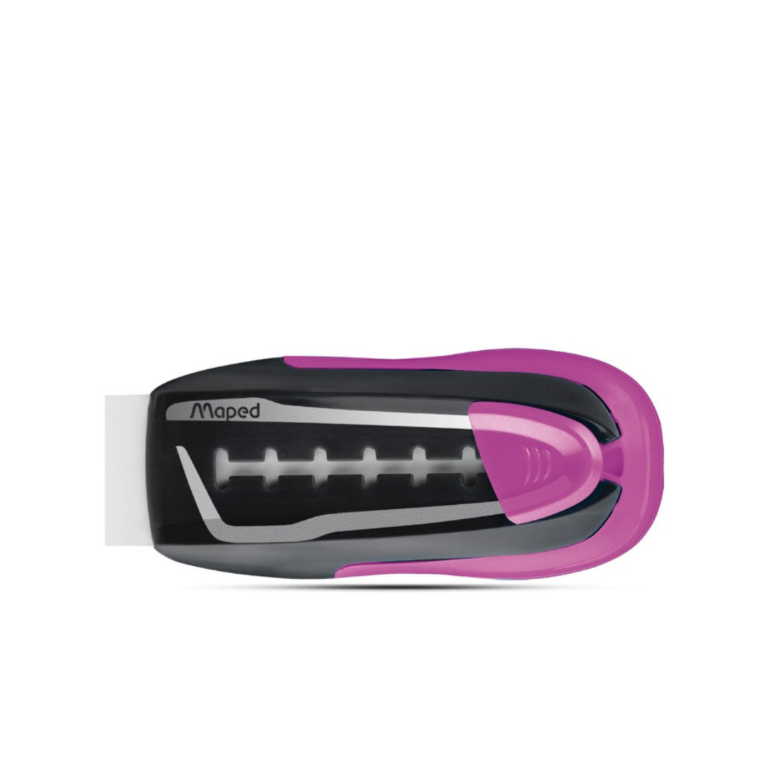 Maped Universal Gom Stick Eraser with Refillable Holder Box