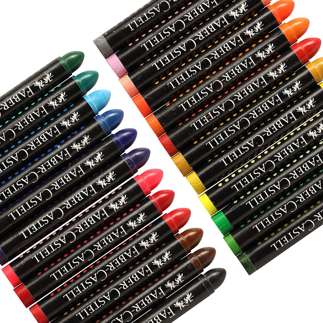 Faber-Castell Jumbo Wax Caryons