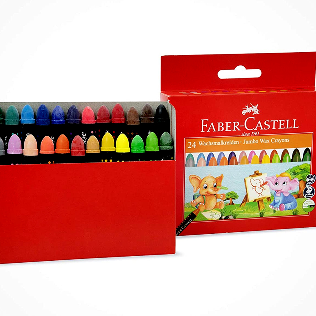 Faber-Castell Jumbo Wax Caryons