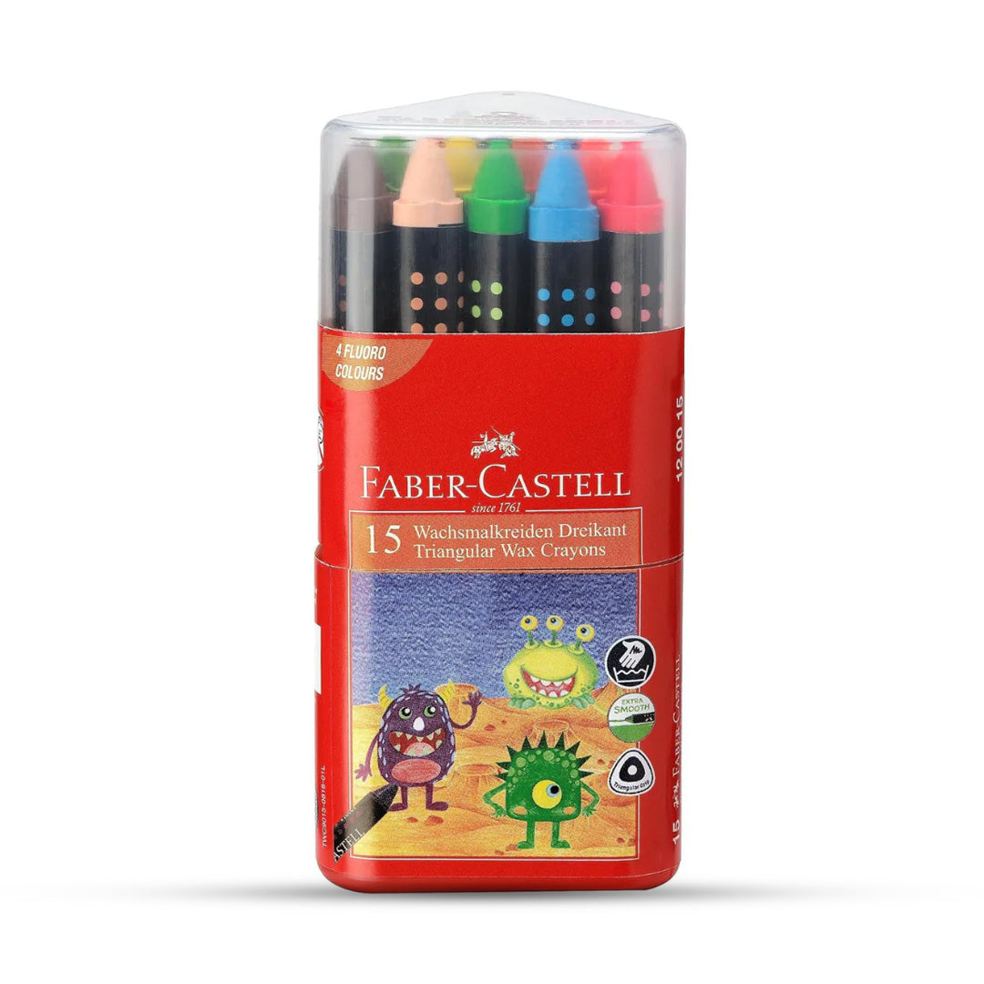 Faber-Castell Triangular Wax Crayon