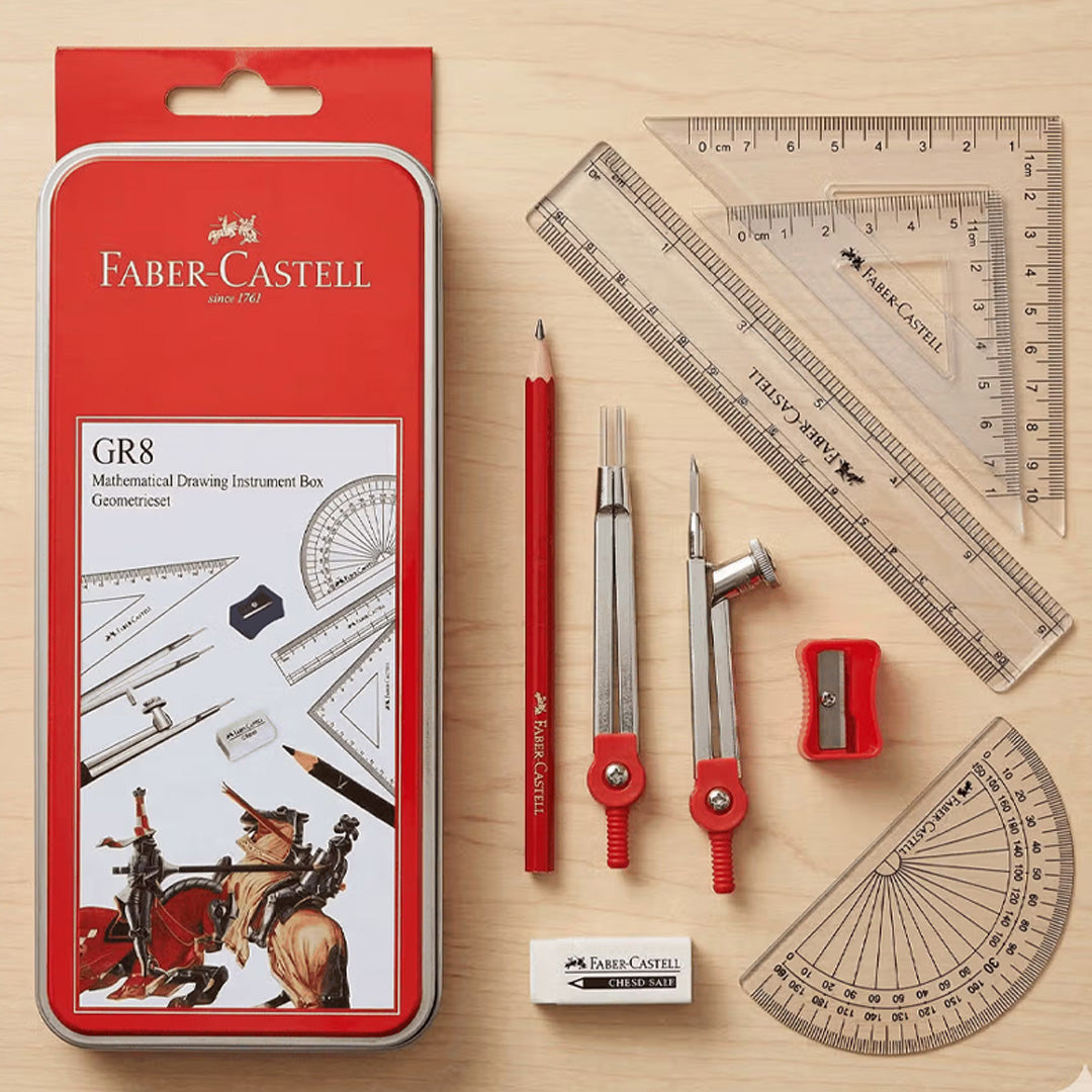 Faber Castell Mathematical Drawing Instrument Box