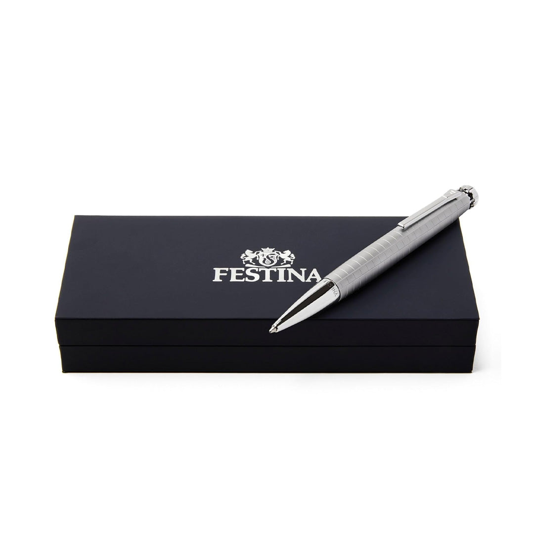 Festina Ballpoint pen Chronobike Band Chrome