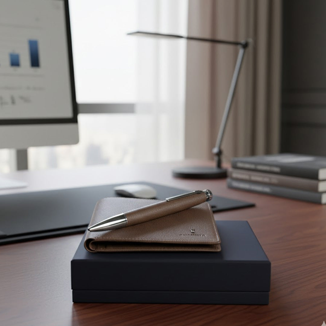 Festina Set Chronobike Camel (ballpoint pen & wallet)