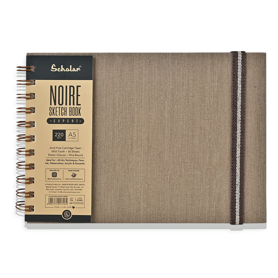 Scholar Expert Noire Sketch Book