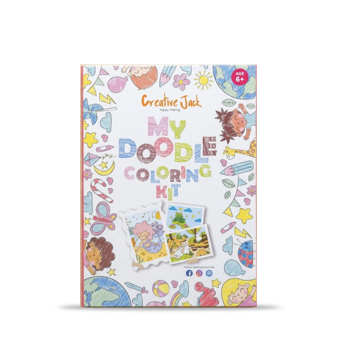 Creative Jack My Doodle Coloring Kit DIY Coloring & Drawing Kit