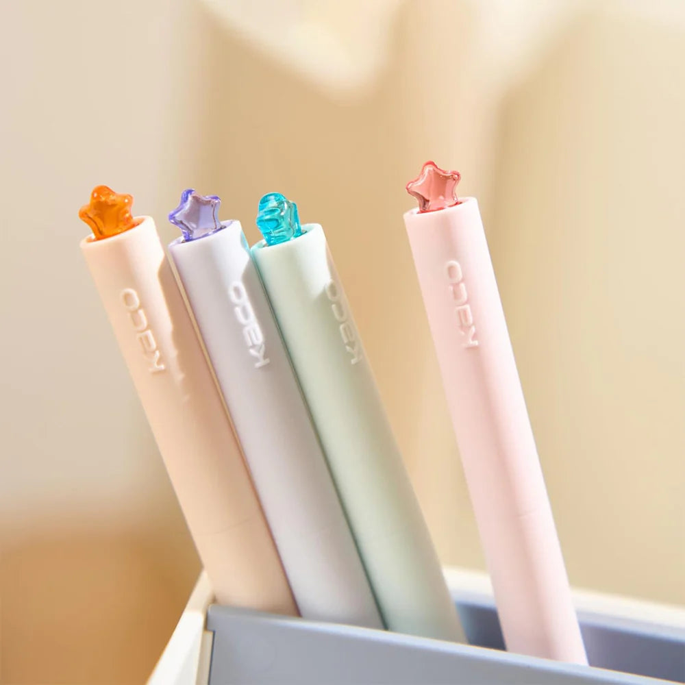 First Roller Transparent Star Gel Pen