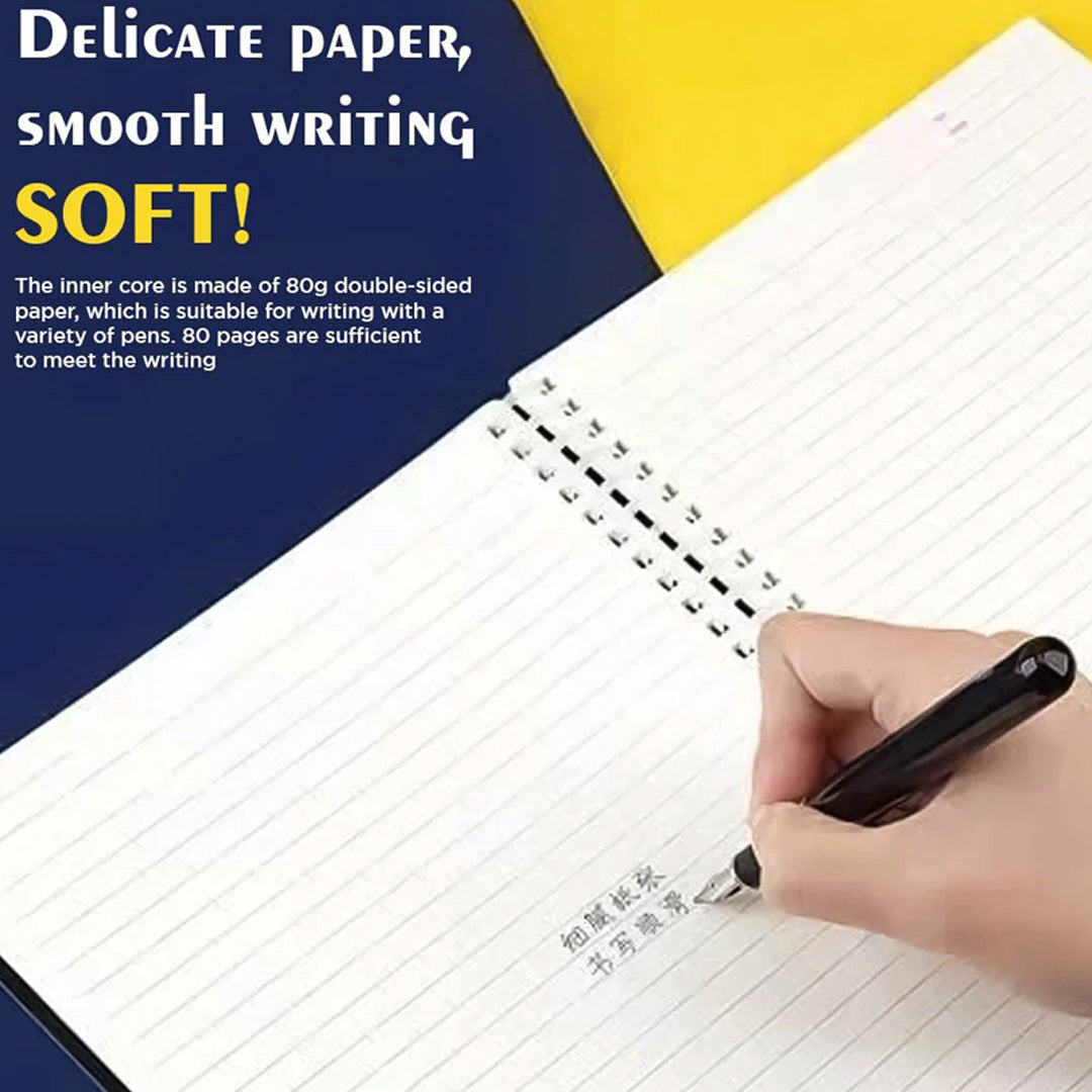 Fizz Soft Cover Spiral Ruled Notebook