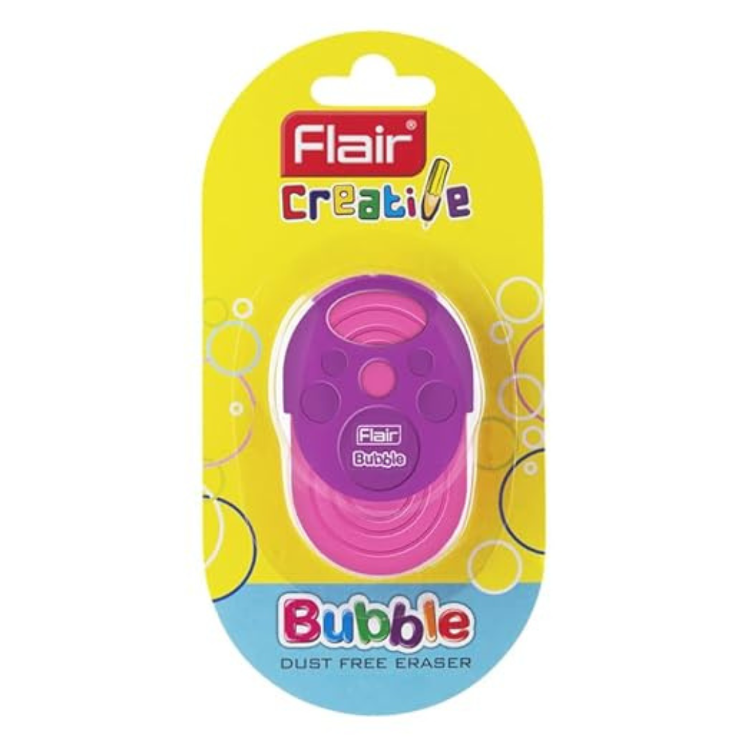 Flair Bubble Dust Free Assorted Eraser