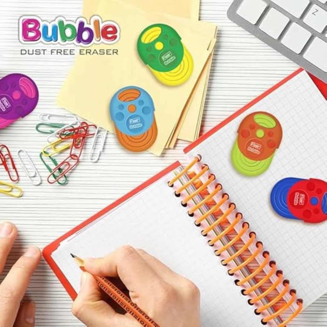 Flair Bubble Dust Free Assorted Eraser