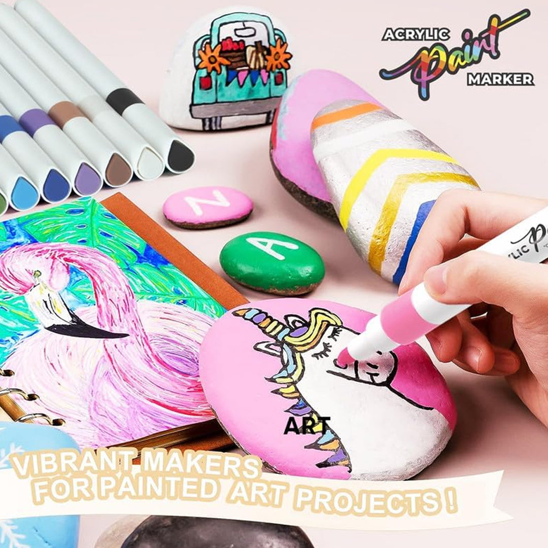 Flair Acrylic Paint Marker Set