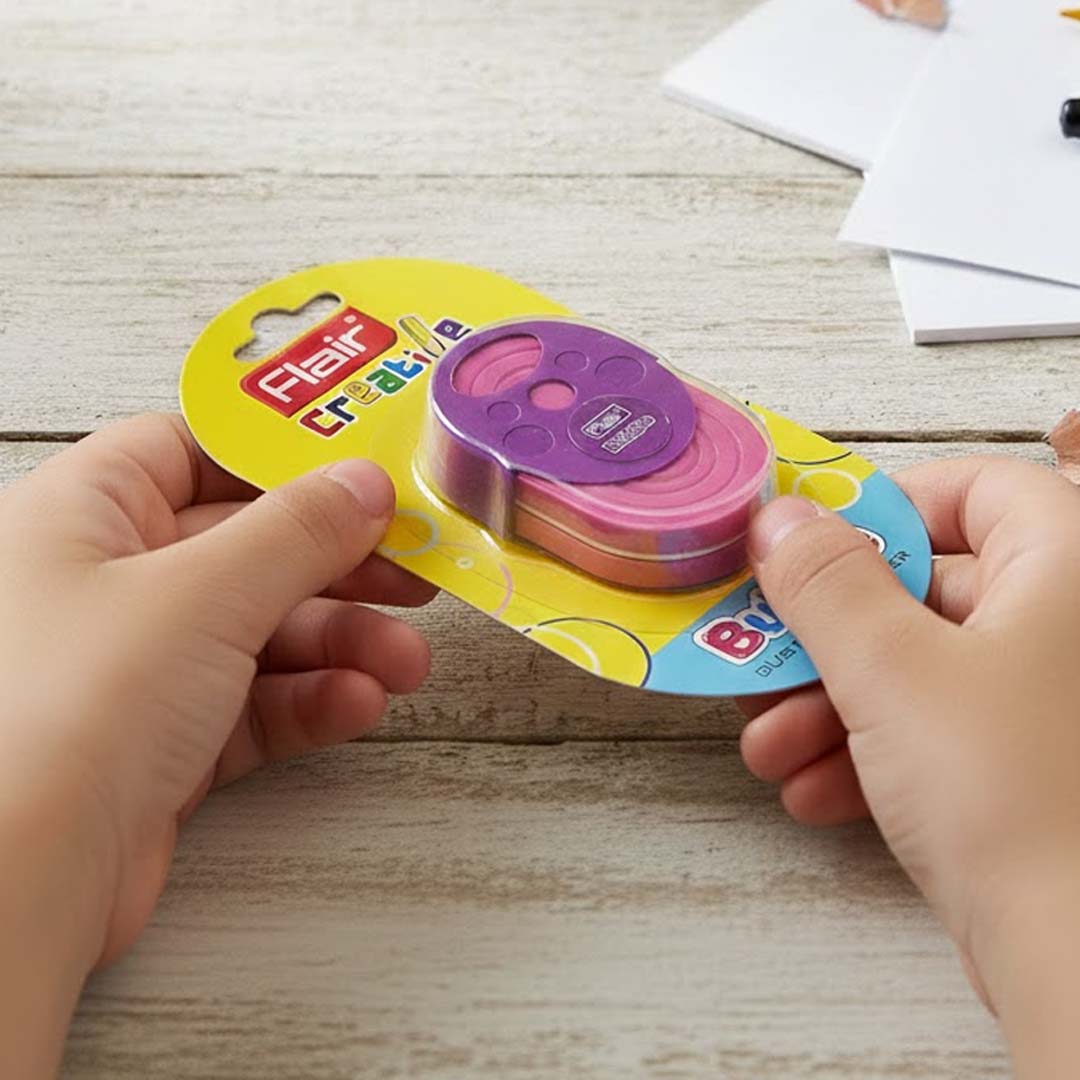 Flair Bubble Dust Free Assorted Eraser