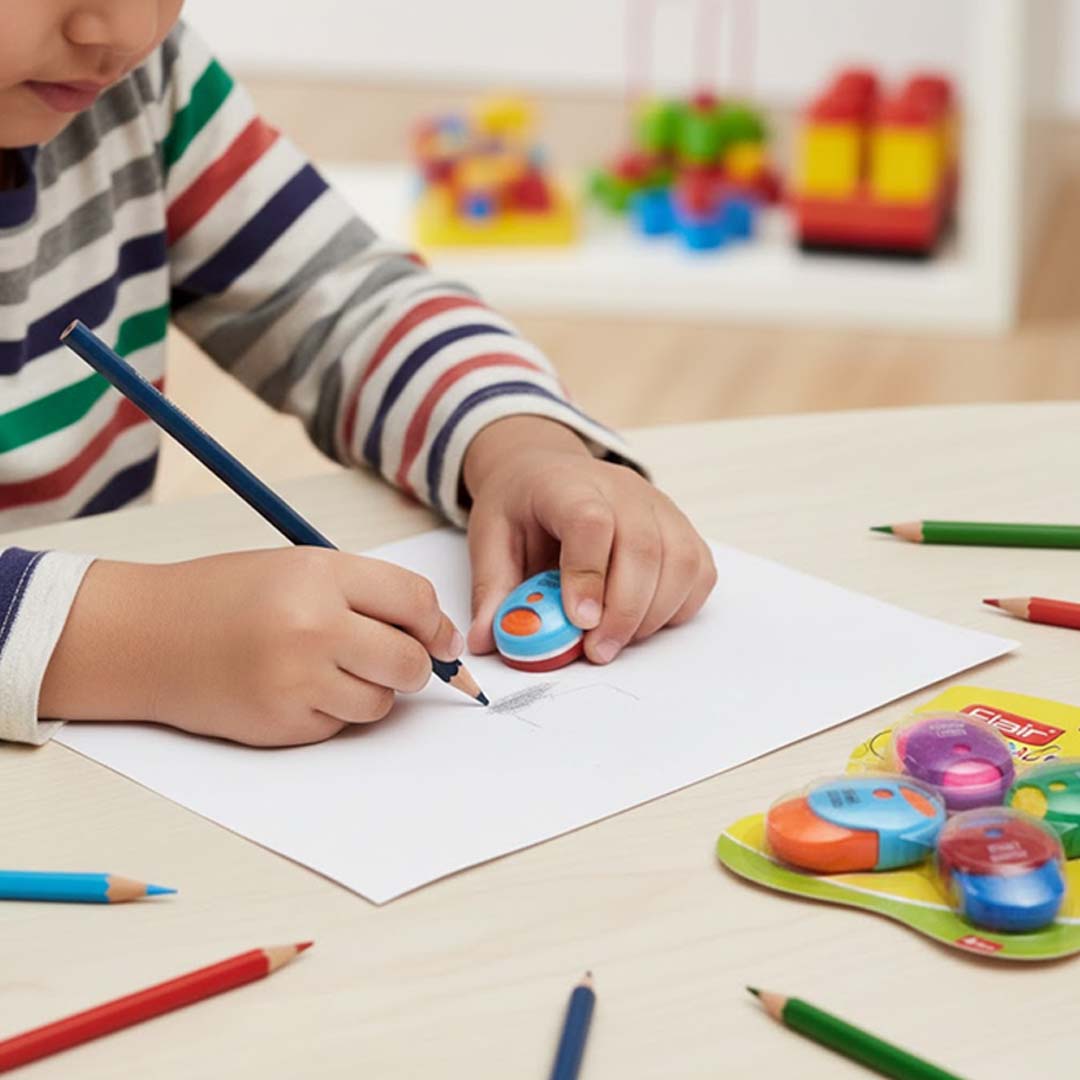 Flair Creative Bubble Dust Free Eraser Set